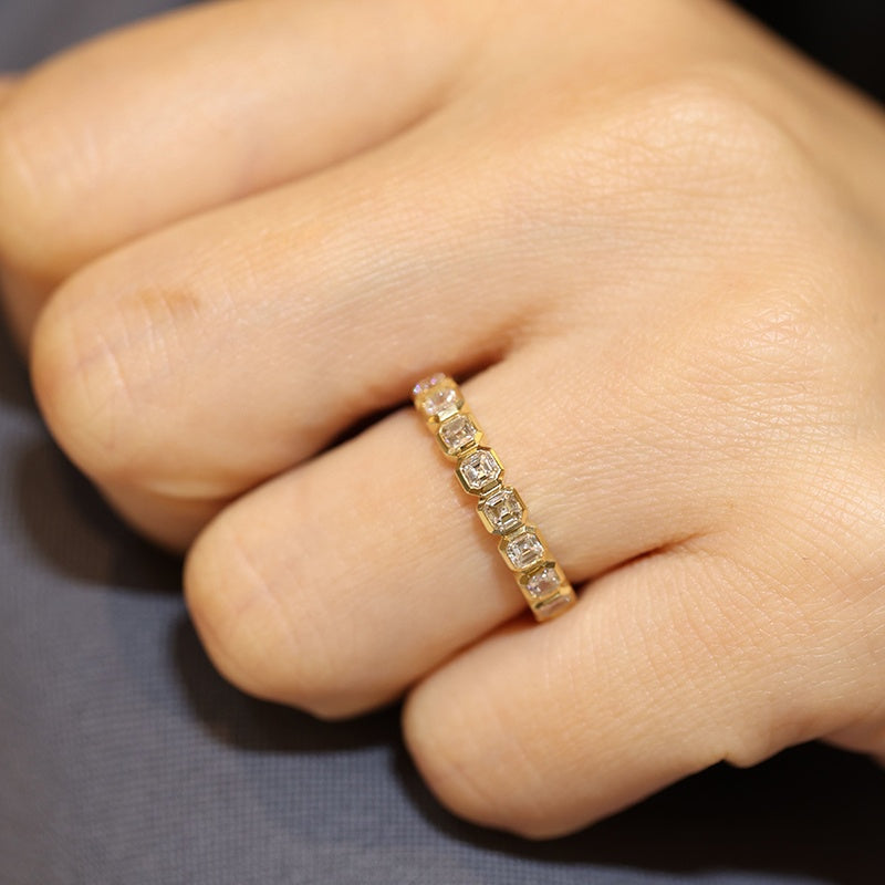 18k Gold Lab Grown Diamond Classic Valentine's Day Gift