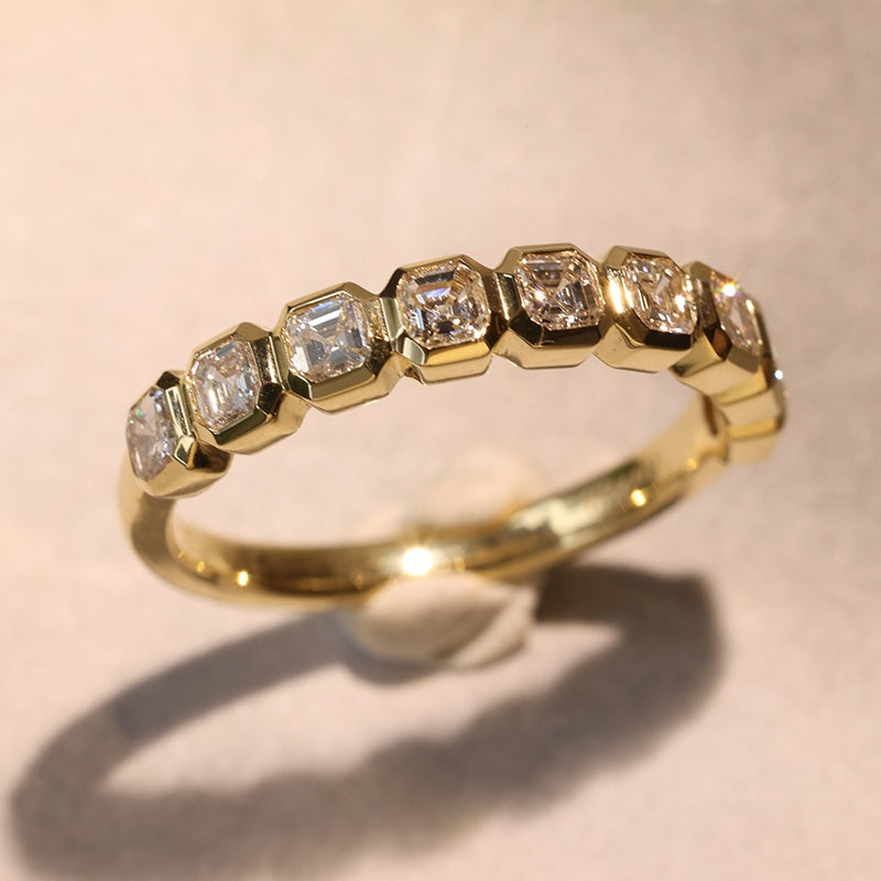 18k Gold Lab Grown Diamond Classic Valentine's Day Gift